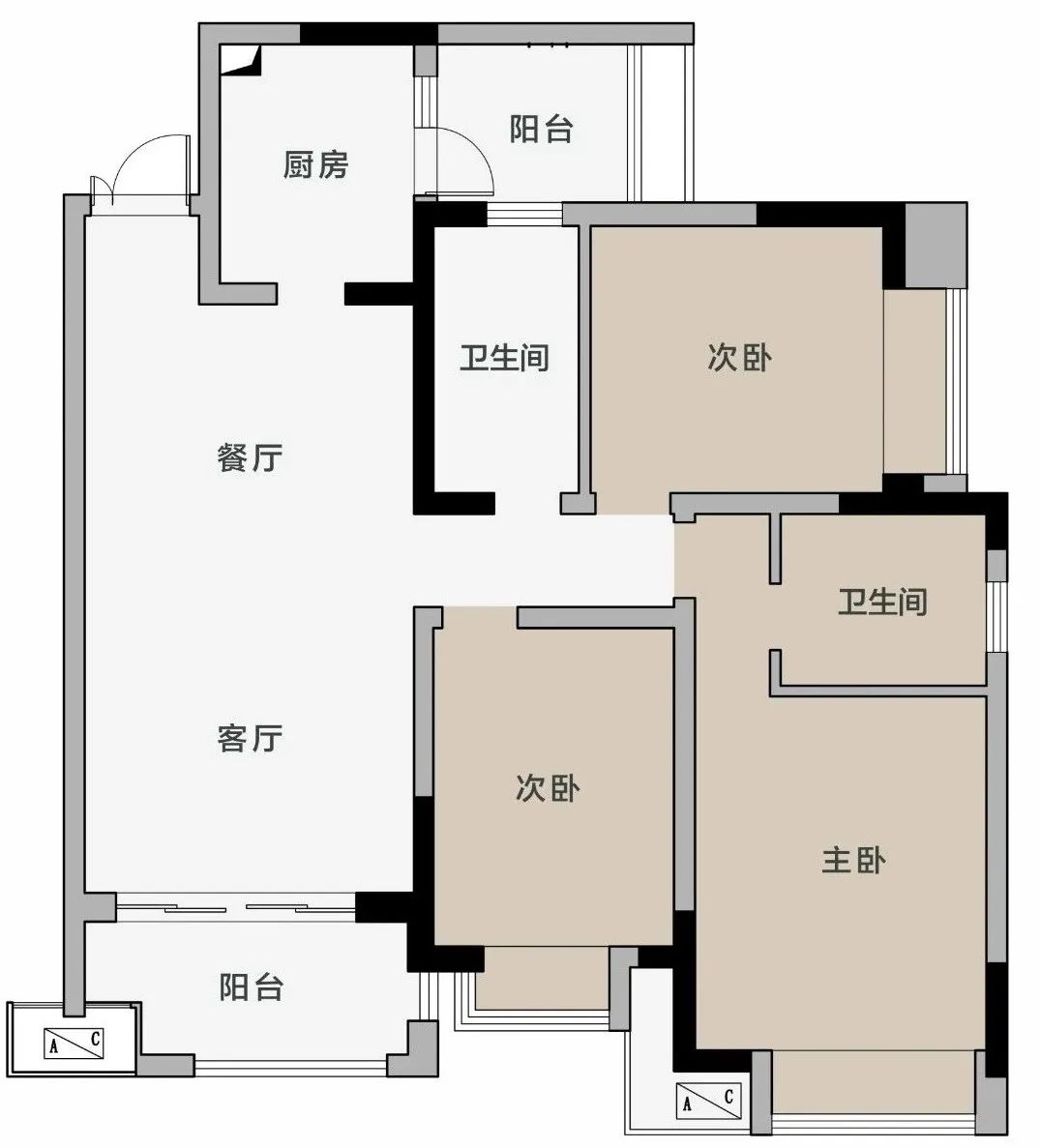 只要戶型改得好，大平層裝進(jìn)老破小