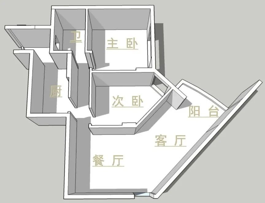 85㎡“渣戶型”變“有型”，玻璃書房、和風臥室一樣不少