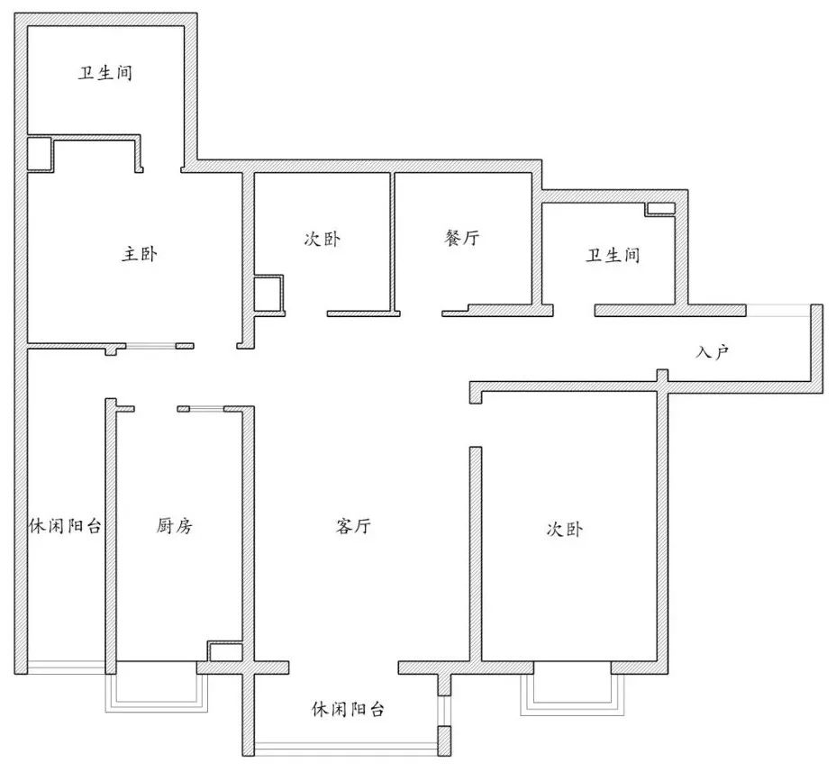 無廣推薦！舊房翻新118㎡小三居，這高度實用性我慕了~	