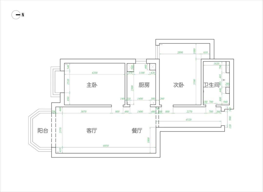 貓肥家潤--廣州小夫妻硬磕85㎡小兩居，處處叫絕！	