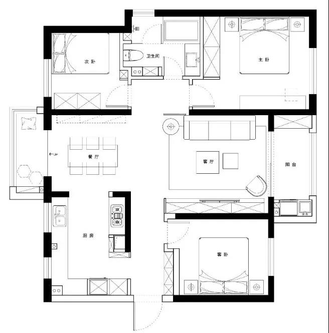 【囍提新房】廣州甜品師的125㎡私夾狗糧，甜到發齁！