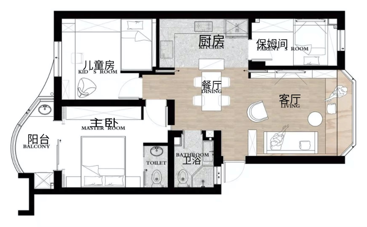 上海學區房神級裝修，暗藏37㎡收納，四人居住0雜物！